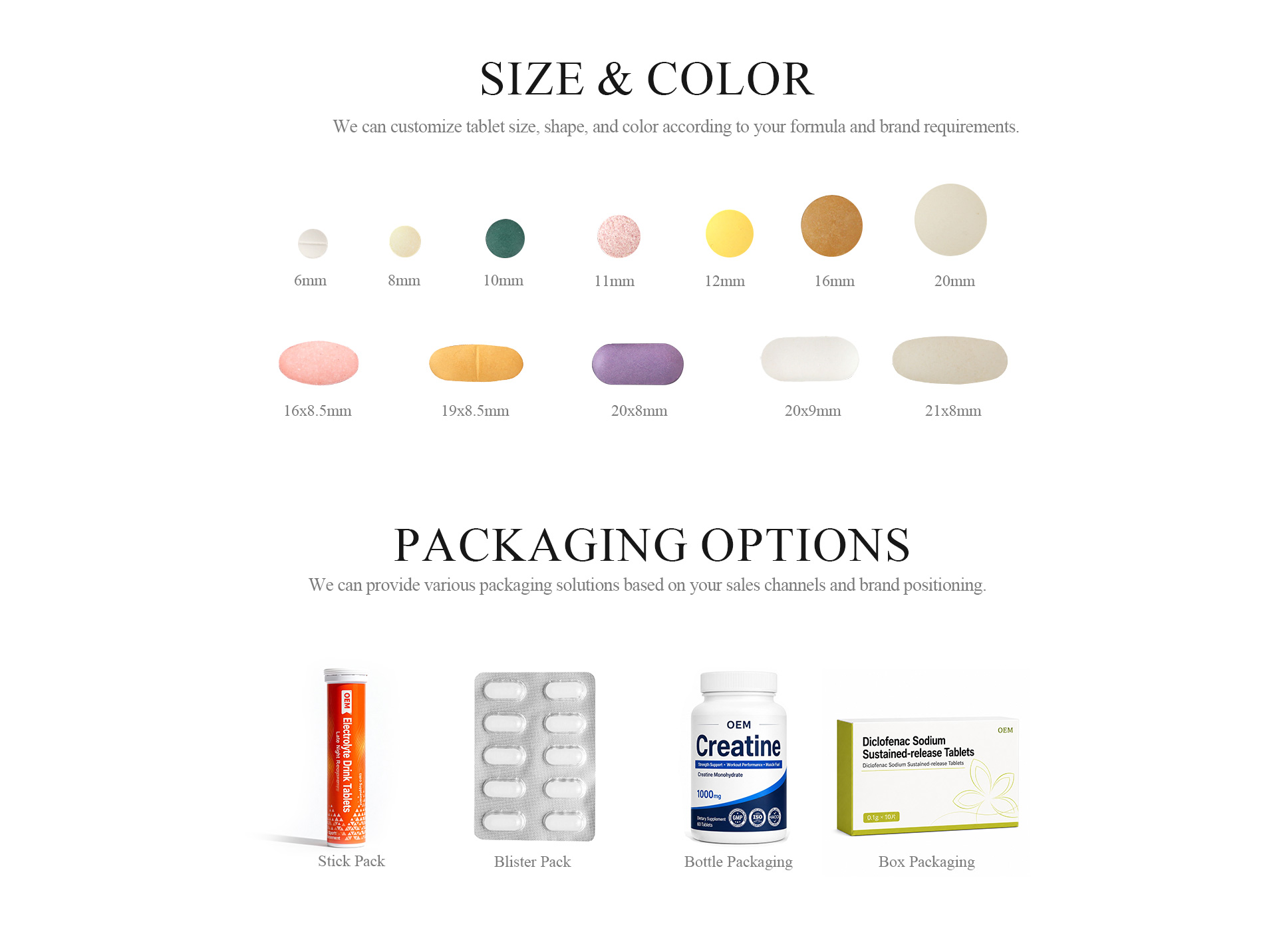 Tablet Supplements