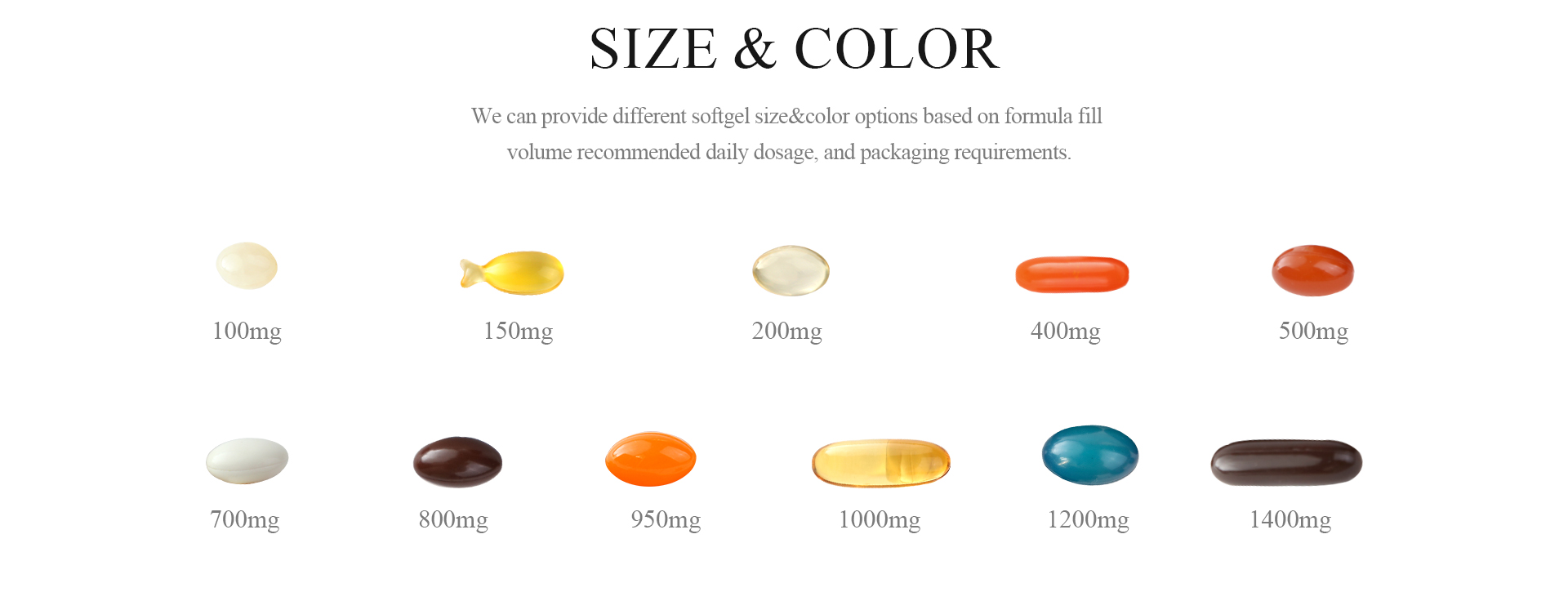 Softgels