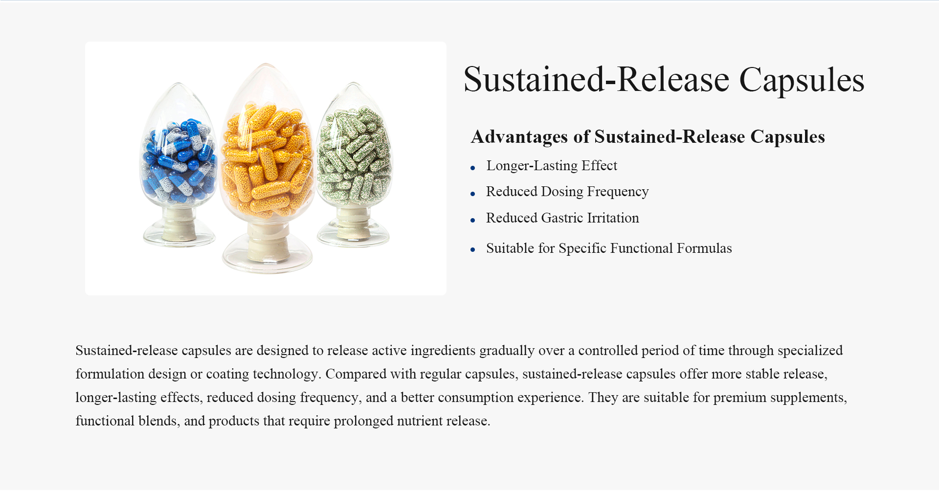 Sustained-Release Capsules