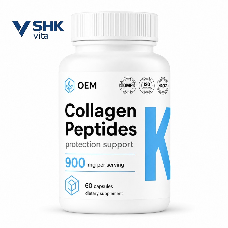 Hydrolyzed Collagen Peptides Capsules Hydrolyzed Collagen Peptides Capsules
