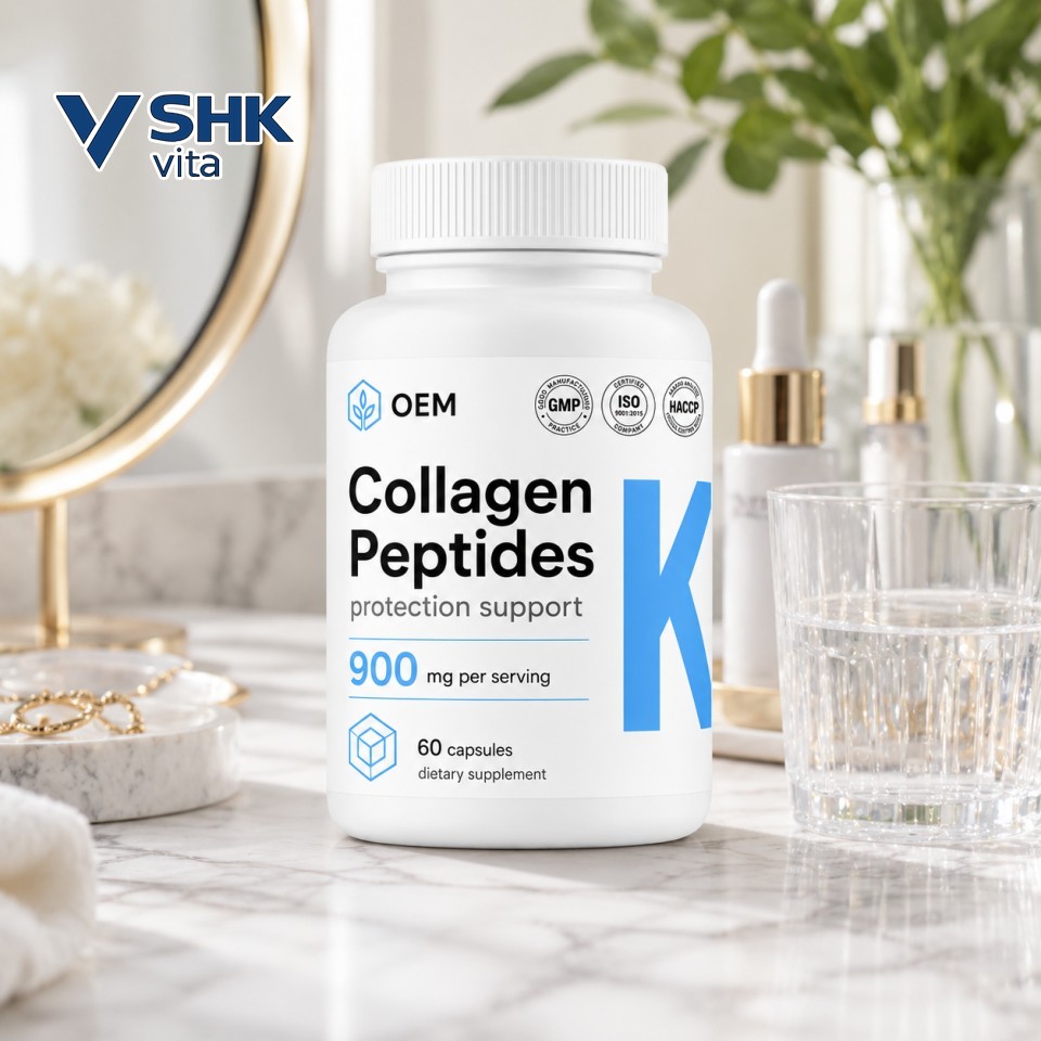 Hydrolyzed Collagen Peptides Capsules Hydrolyzed Collagen Peptides Capsules
