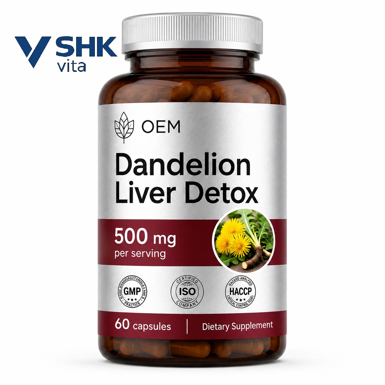 Dandelion Liver Support Capsules