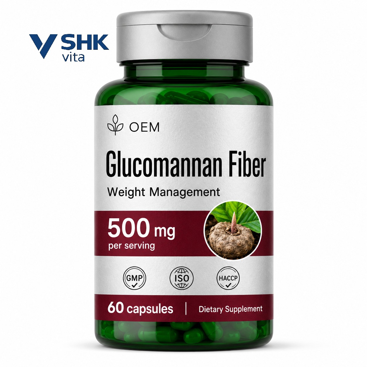 Konjac Glucomannan Capsules
