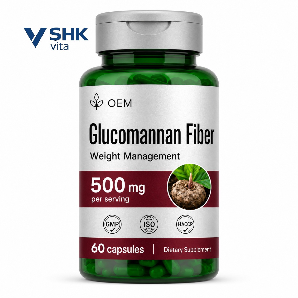 Konjac Glucomannan Capsules