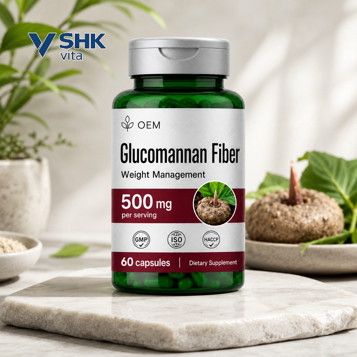 Konjac Glucomannan Capsules