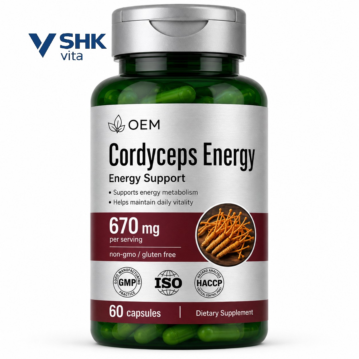 Cordyceps Energy Support Capsules Cordyceps Energy Support Capsules