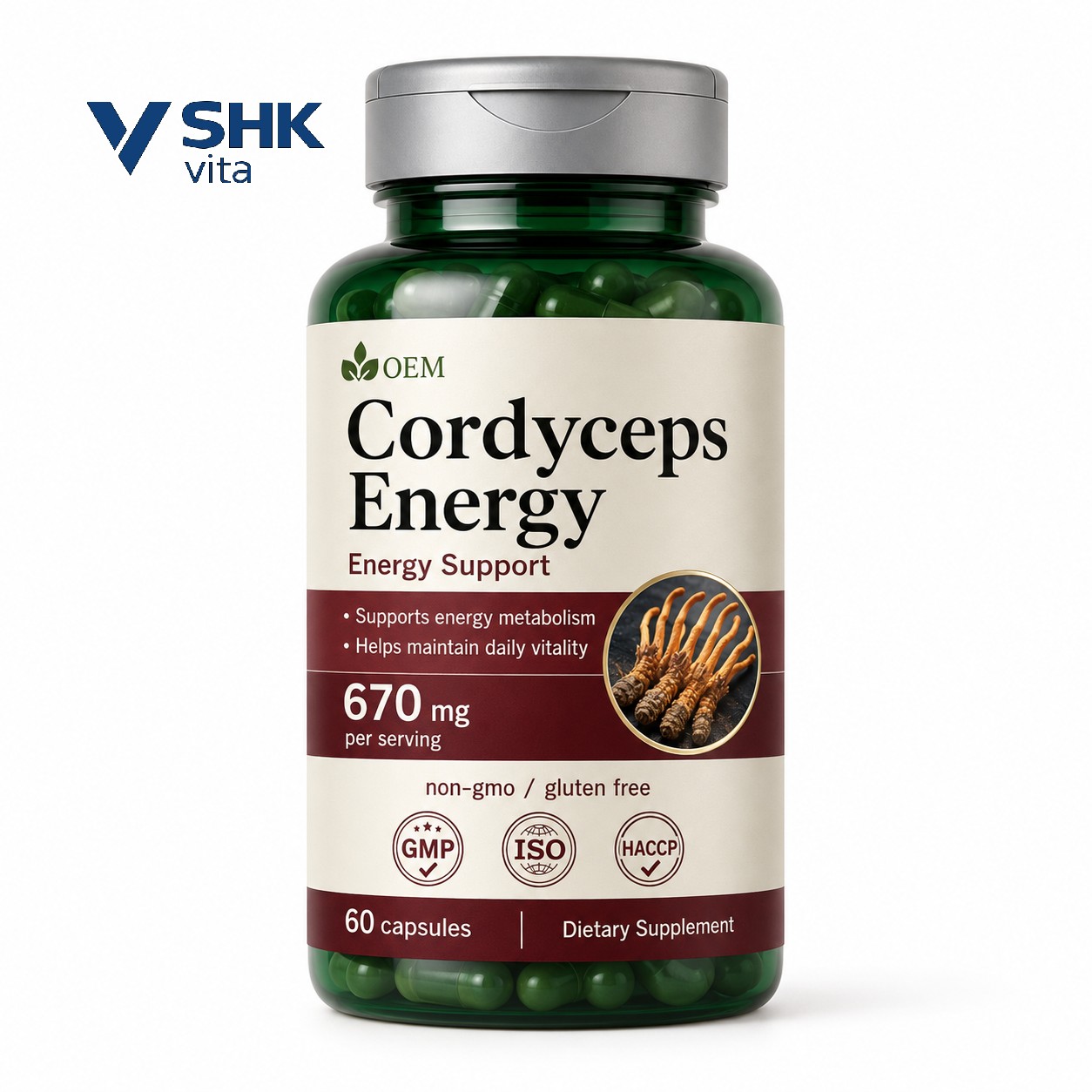 Cordyceps Energy Support Capsules Cordyceps Energy Support Capsules
