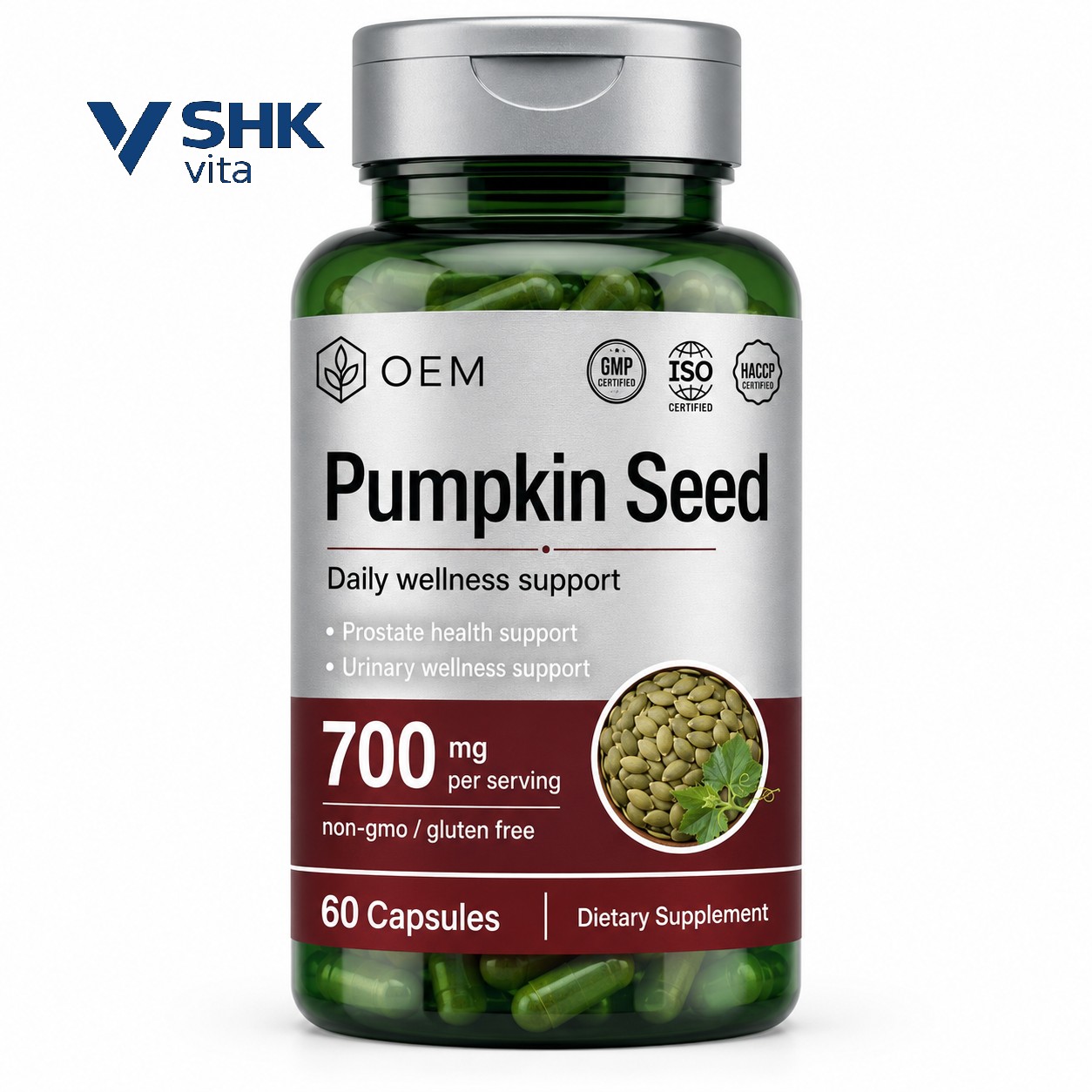 Pumpkin Seed Urinary Support Capsules