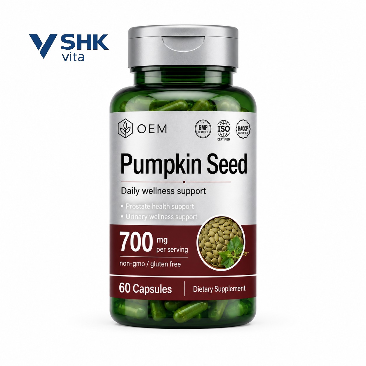 Pumpkin Seed Urinary Support Capsules