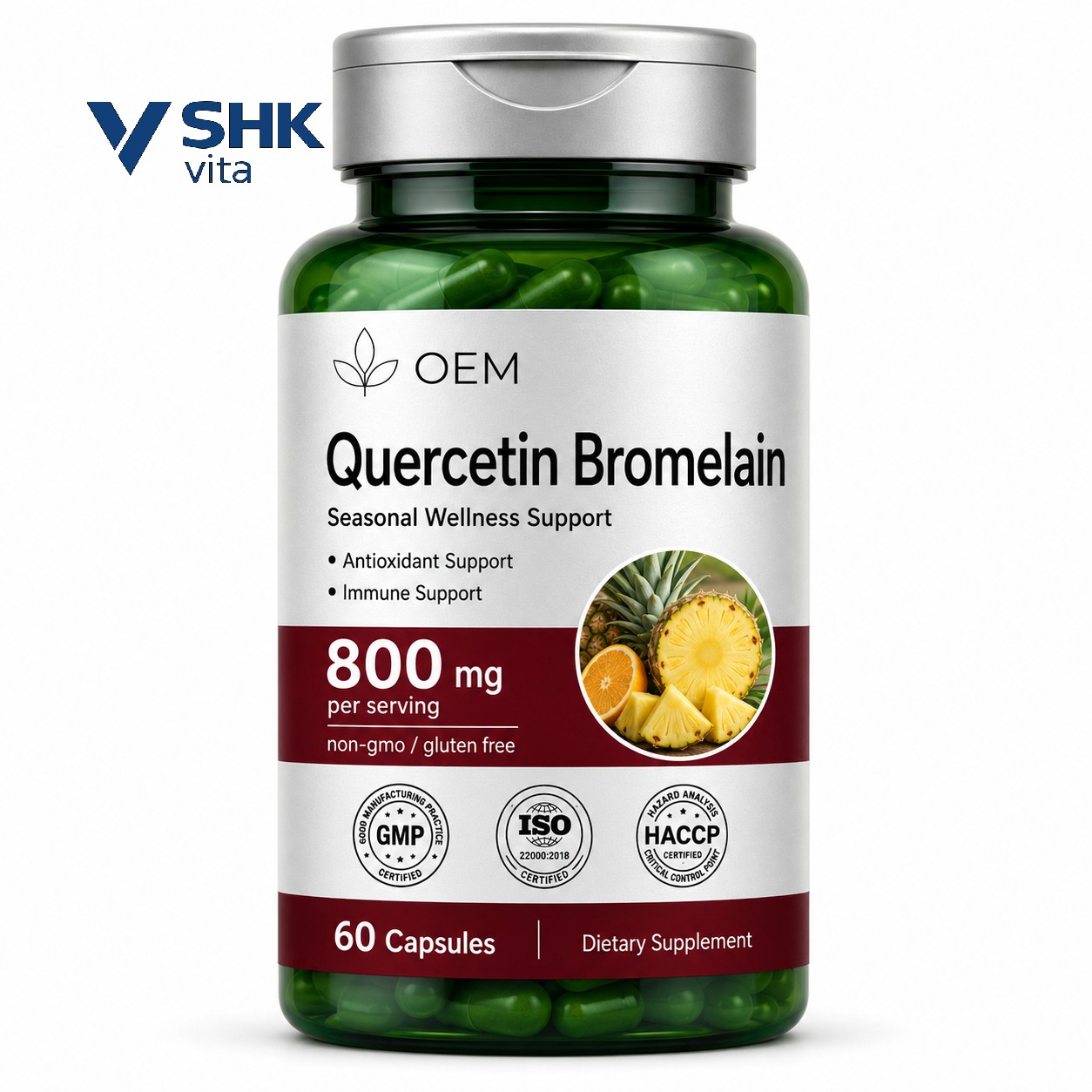 Quercetin Bromelain Capsules