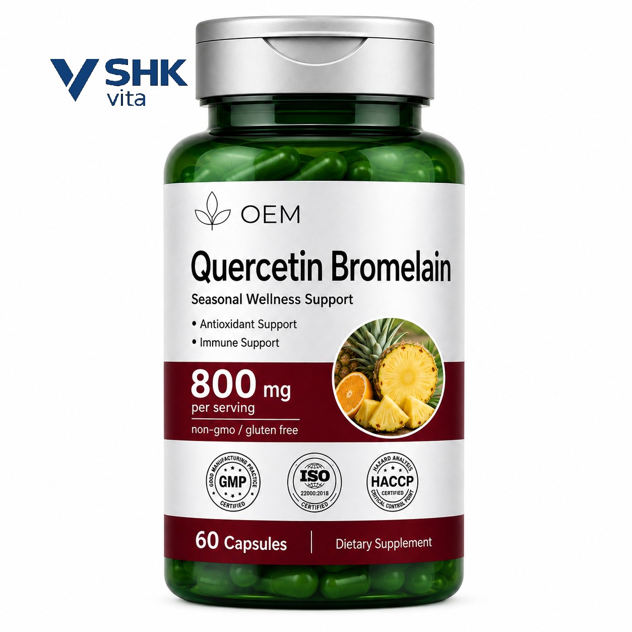 Quercetin Bromelain Capsules