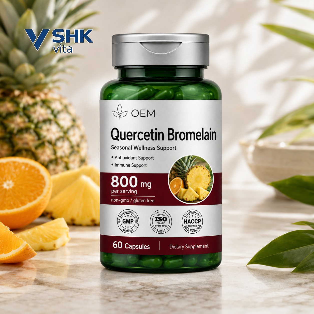 Quercetin Bromelain Capsules