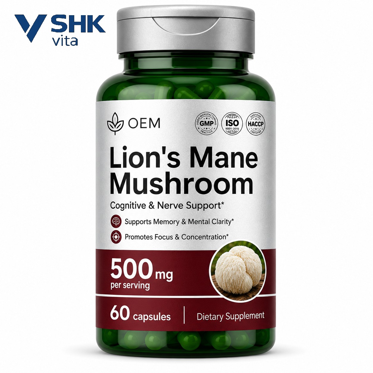 Lion's Mane Capsules Lion's Mane Capsules