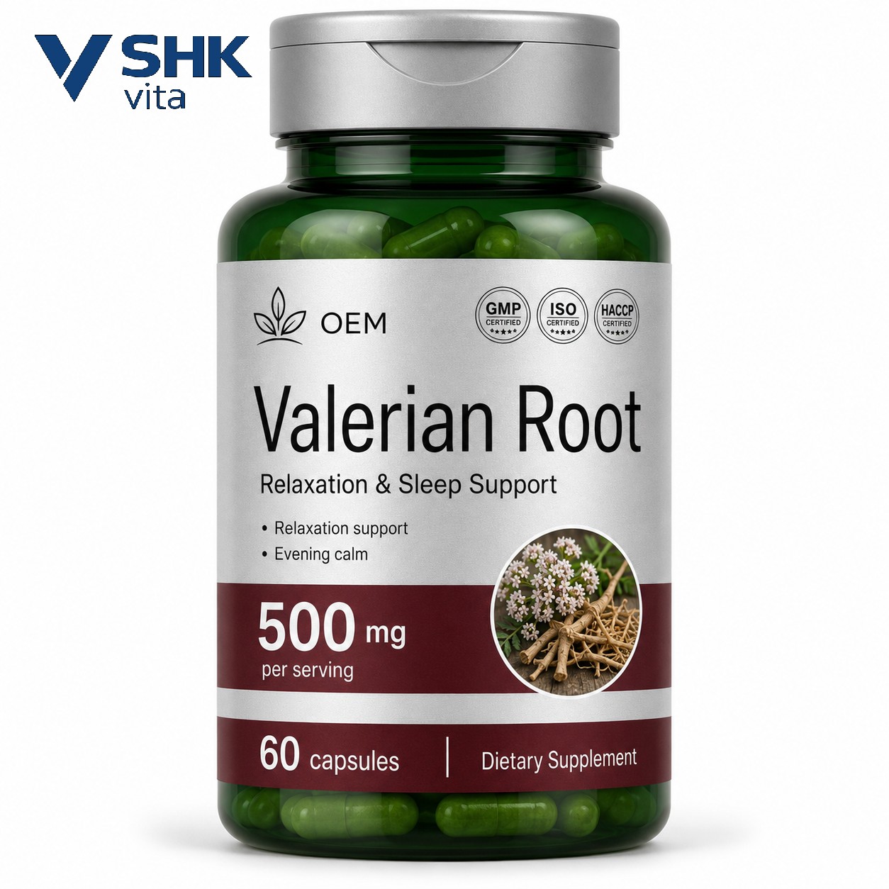 Valerian Root 1 Capsules