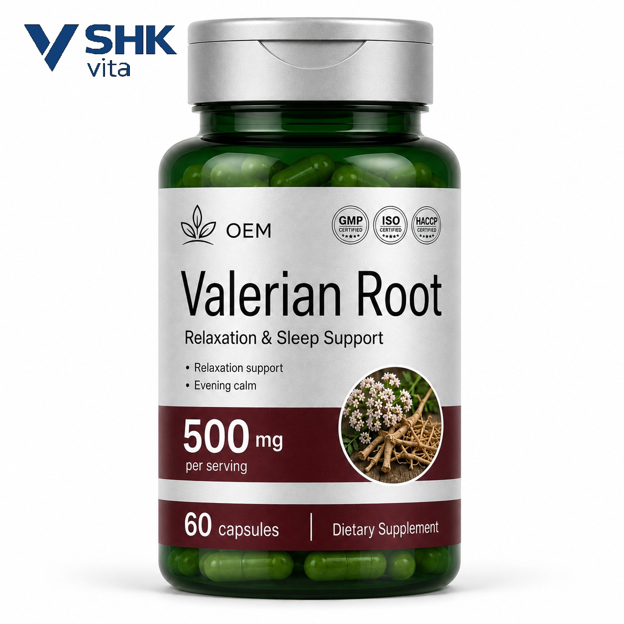 Valerian Root 1 Capsules