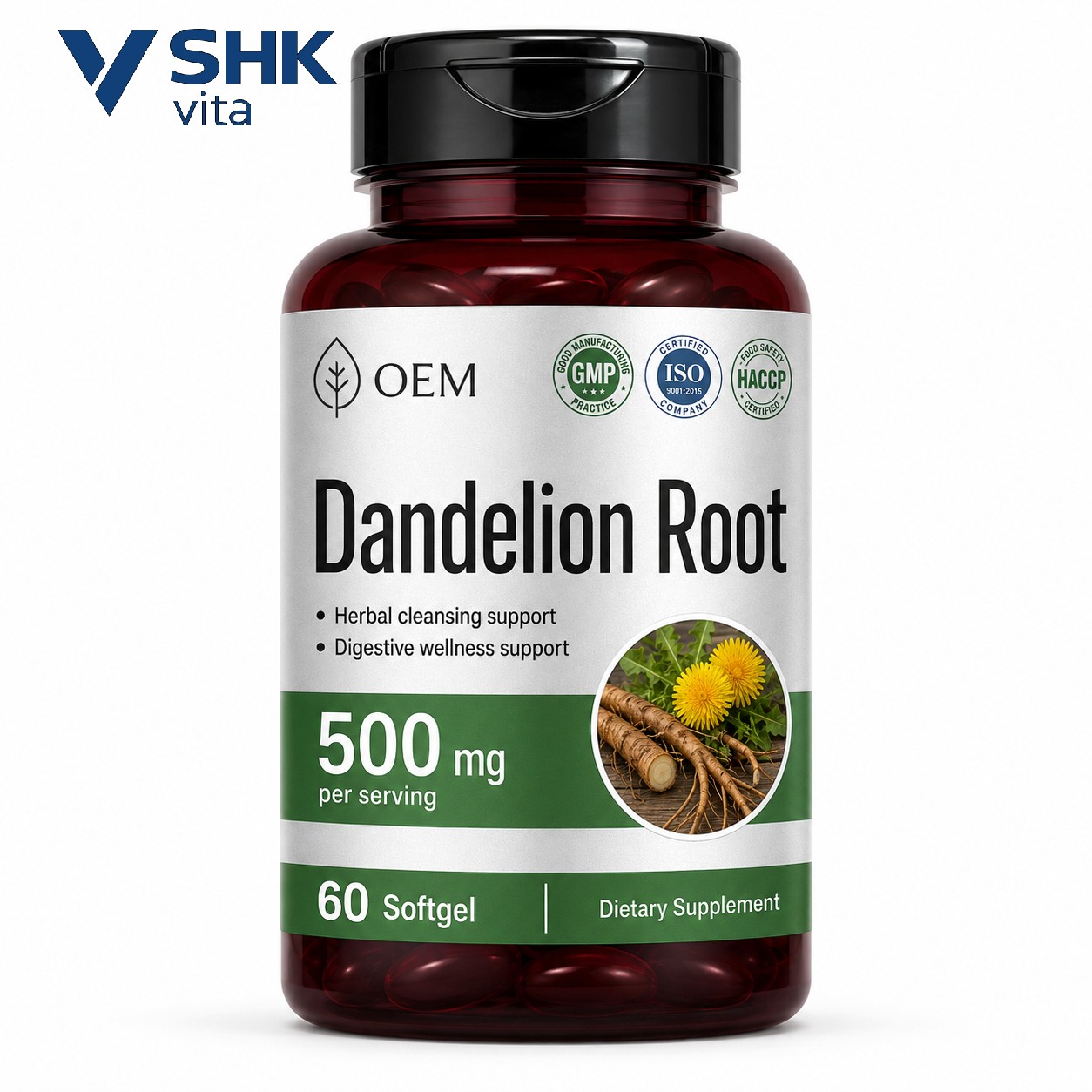 Dandelion Root Capsules