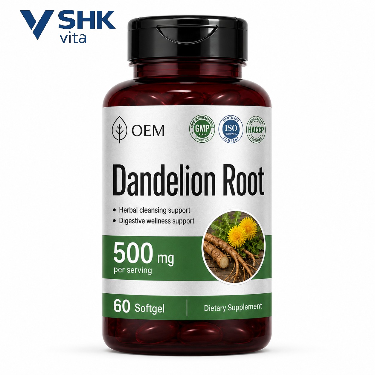 Dandelion Root Capsules