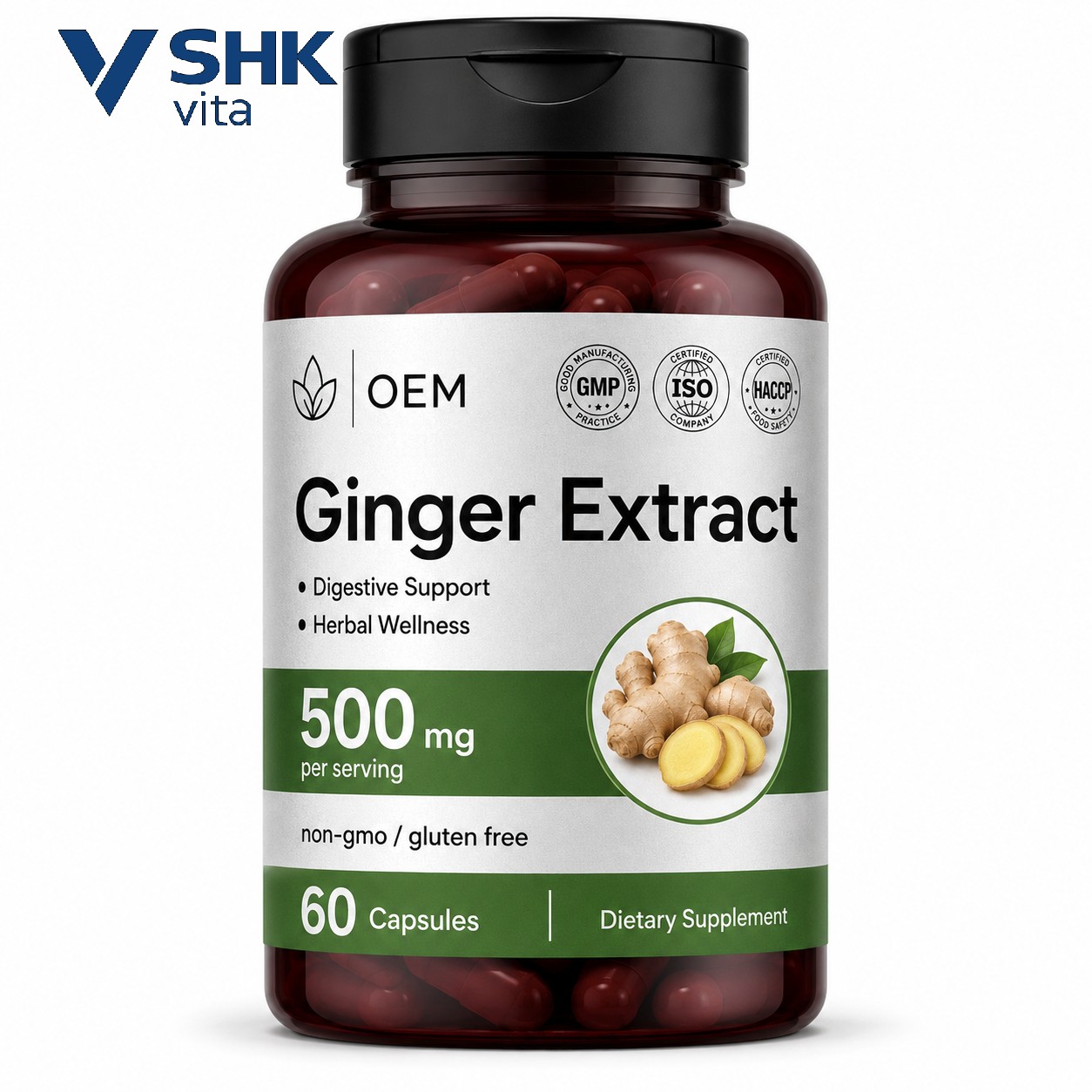 Ginger Extract Capsules Ginger Extract Capsules