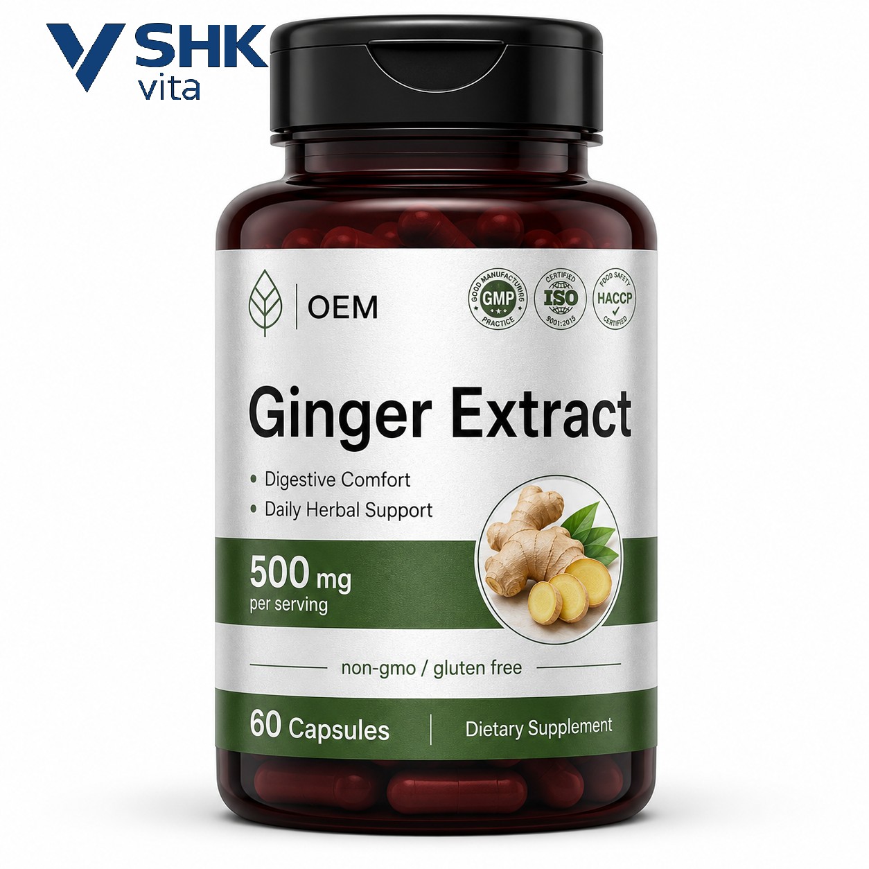 Ginger Extract Capsules Ginger Extract Capsules