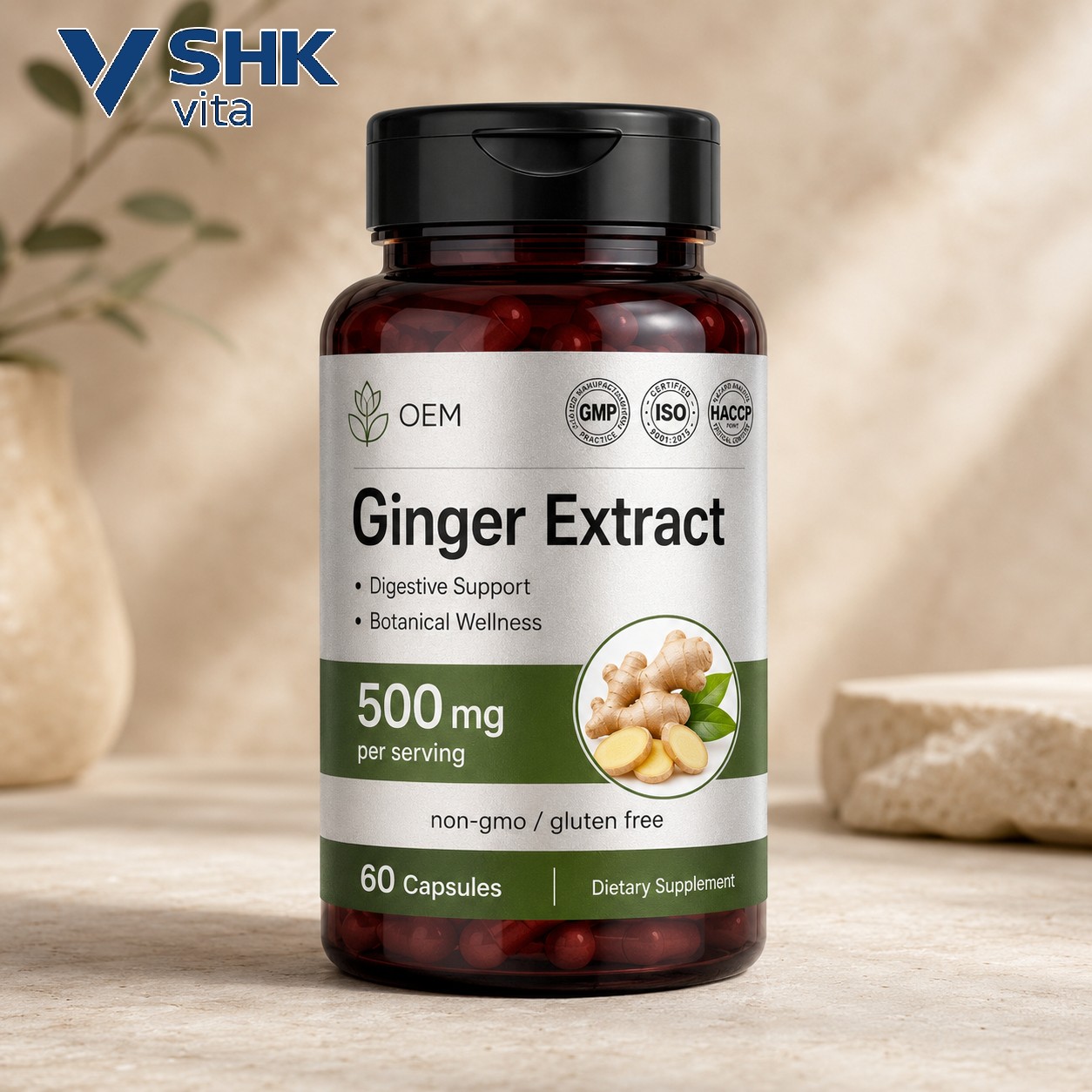 Ginger Extract Capsules Ginger Extract Capsules