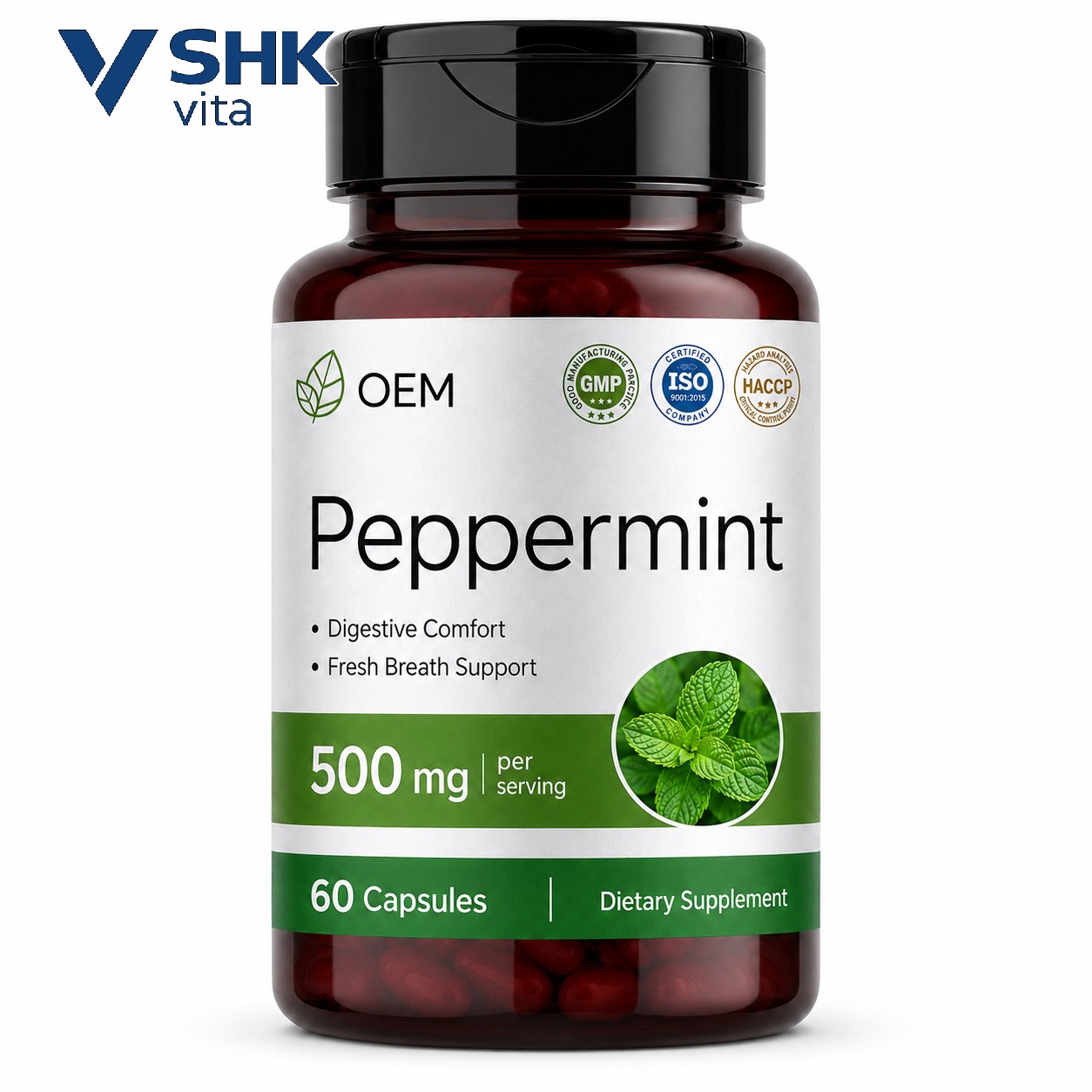 Peppermint Capsules Peppermint Capsules