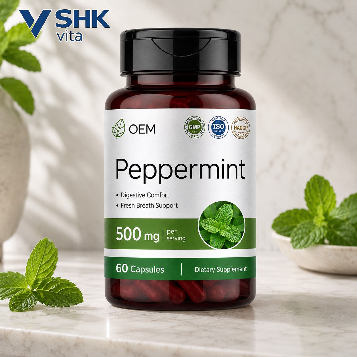 Peppermint Capsules Peppermint Capsules
