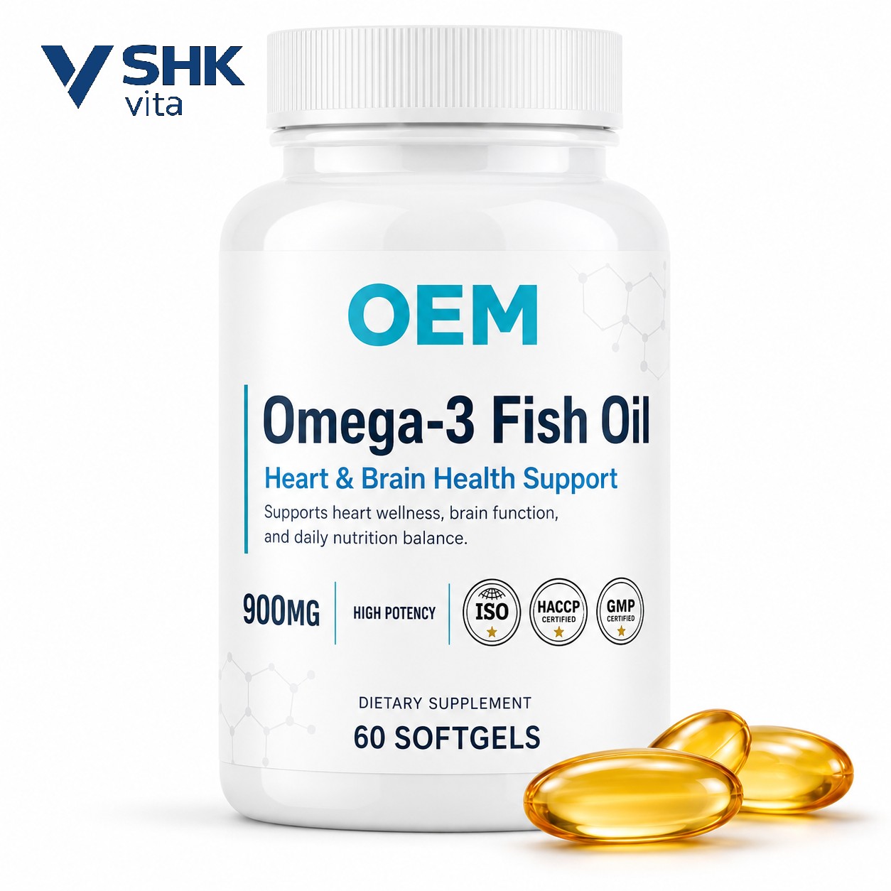 Omega-3 Fish Oil 1000mg Softgels