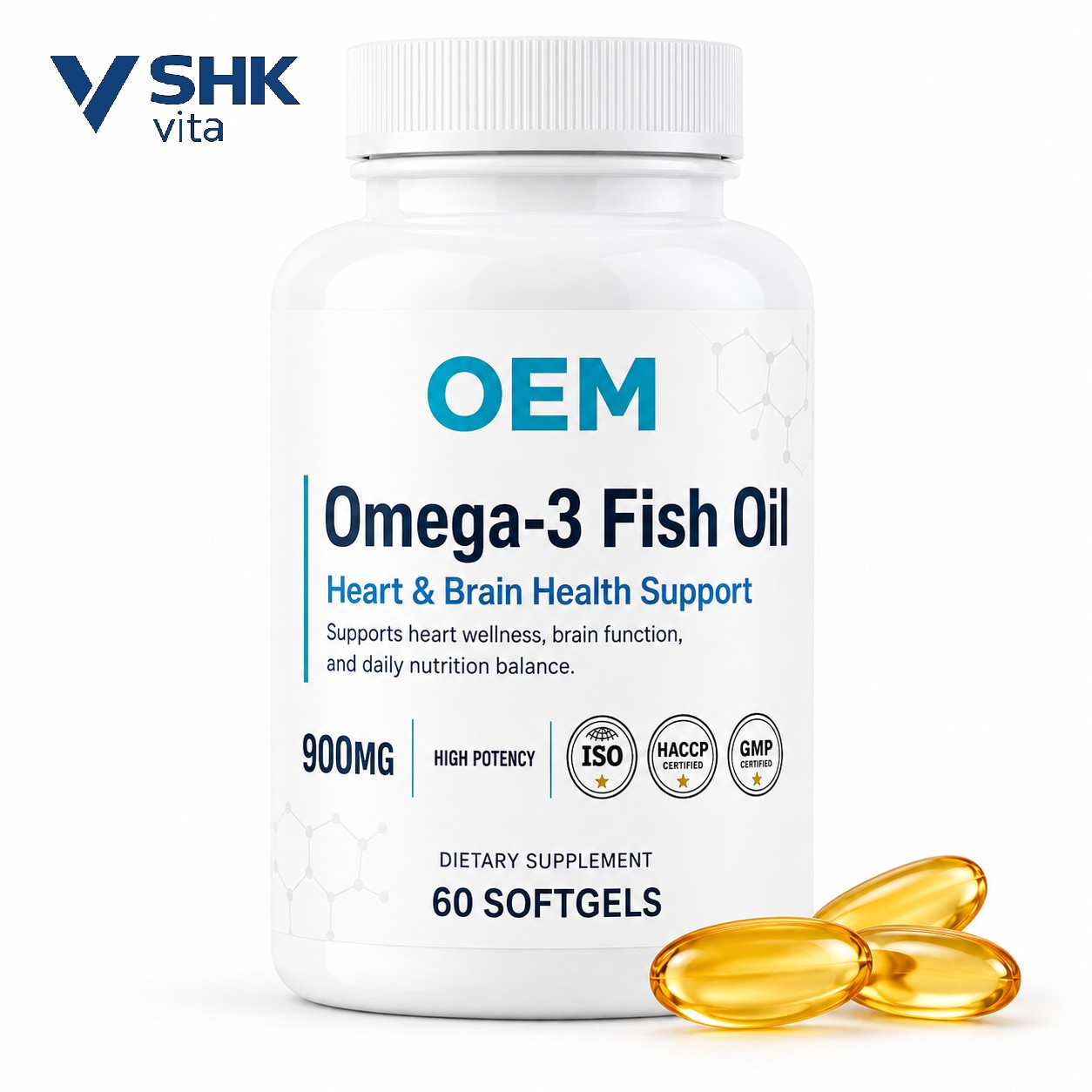 Omega-3 Fish Oil 1000mg Softgels