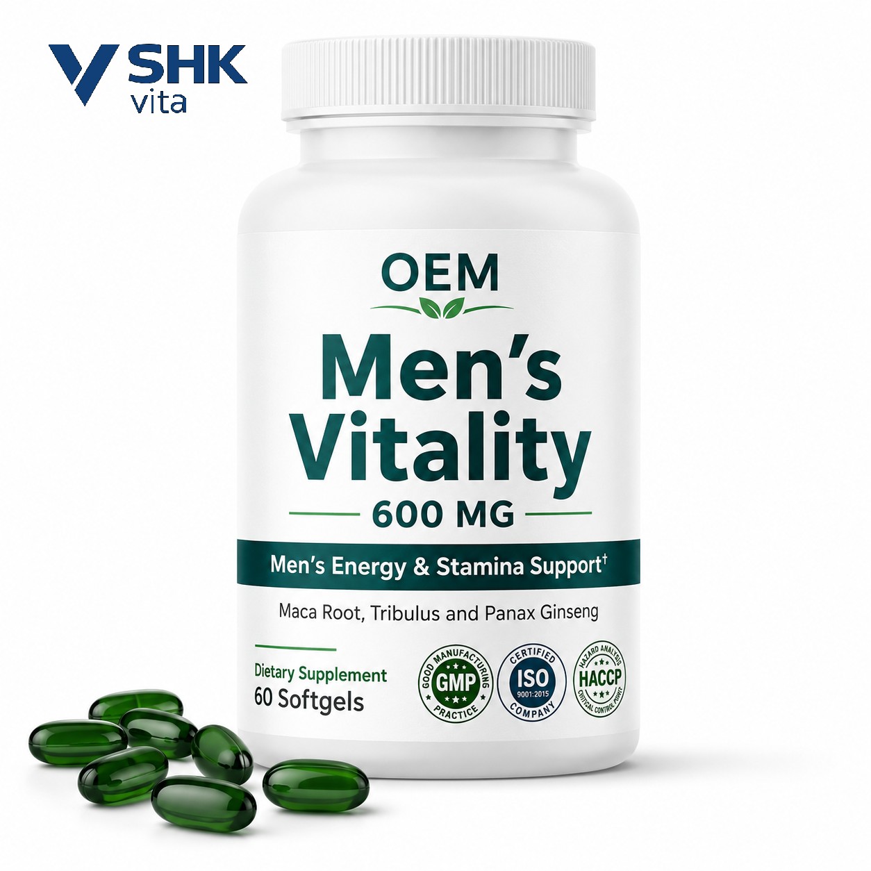 Men's Vitality Softgels Men's Vitality Softgels