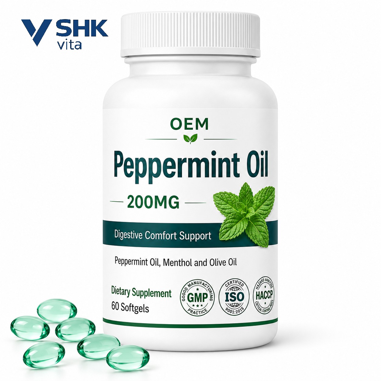 Peppermint Softgels Peppermint Softgels