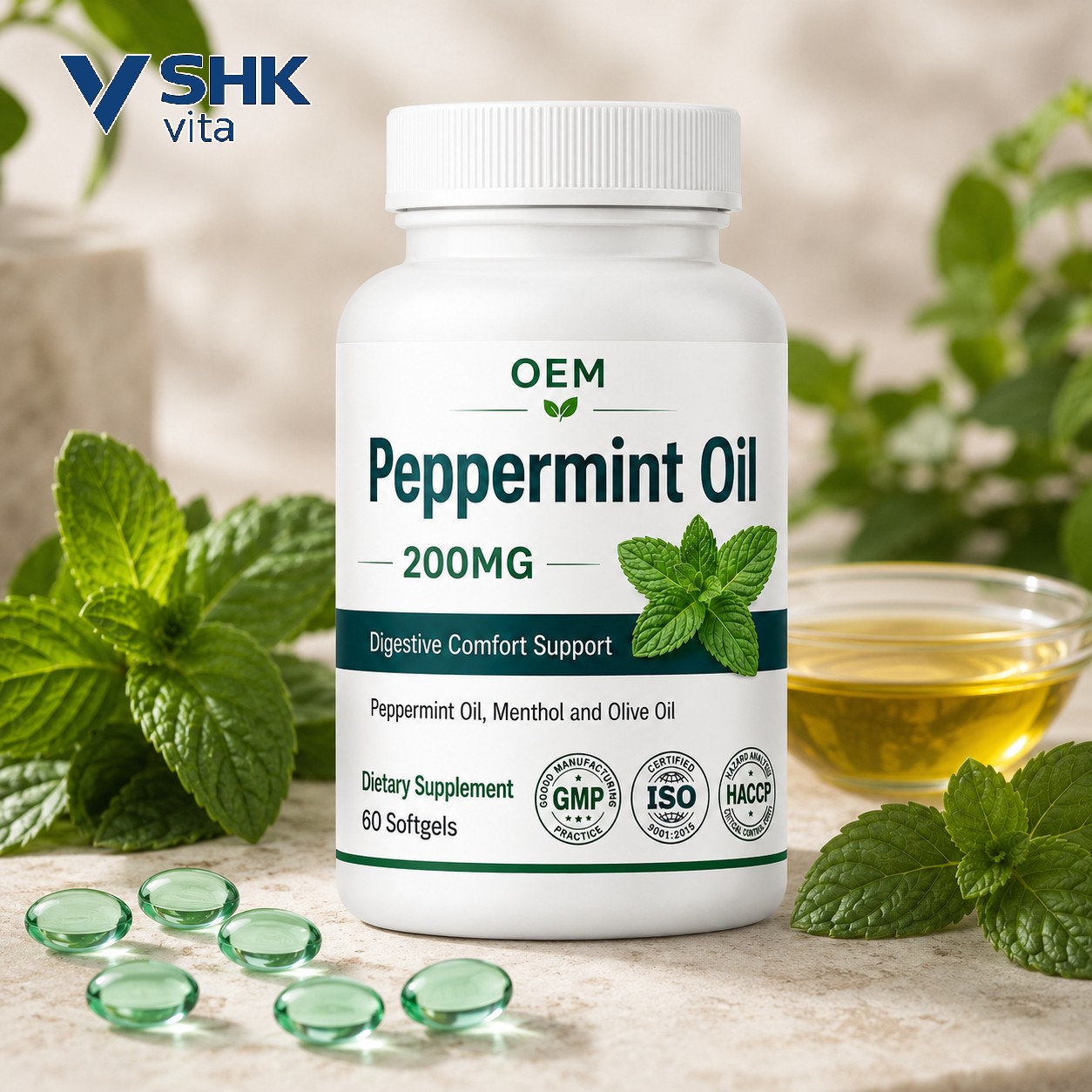 Peppermint Softgels Peppermint Softgels